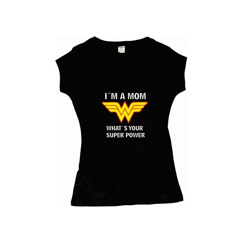 Playera Mujer Maravilla Mama Dia De Las Madres 10 De Mayo