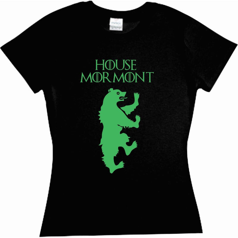 Playera Game Of Thrones House Mormont Dama  Negro Sir Jorah