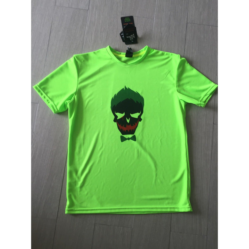 Playera Escuadron Suicida Joker Harley Quinn Dry Fit Gym