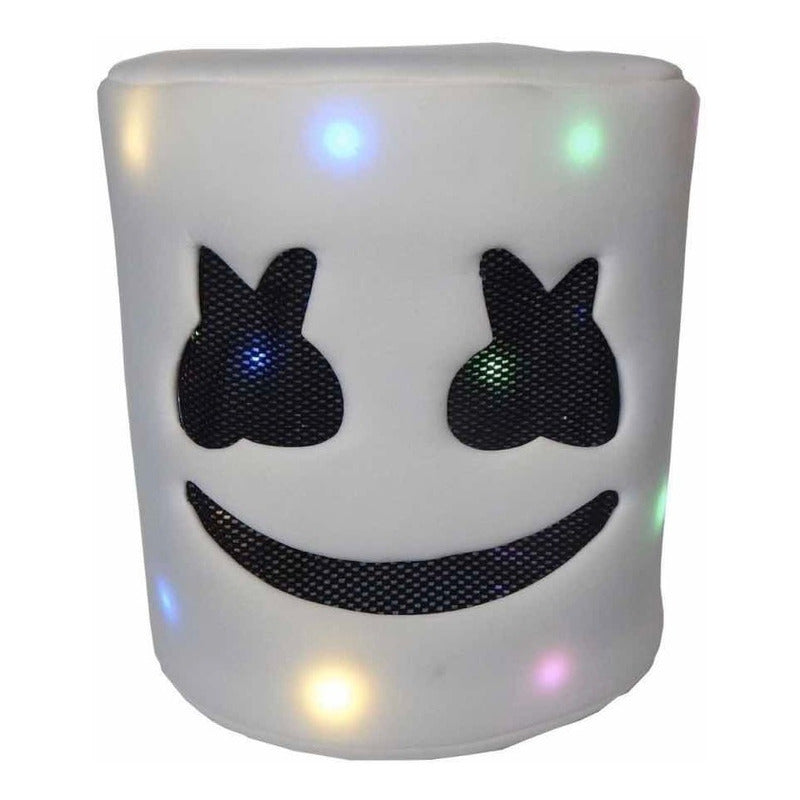Marshmello Dj Casco Máscara Fortnite Luces Led Envío Gratis