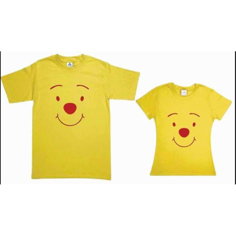 Pkt 6 Playeras Winnie Pooh Familia Evento