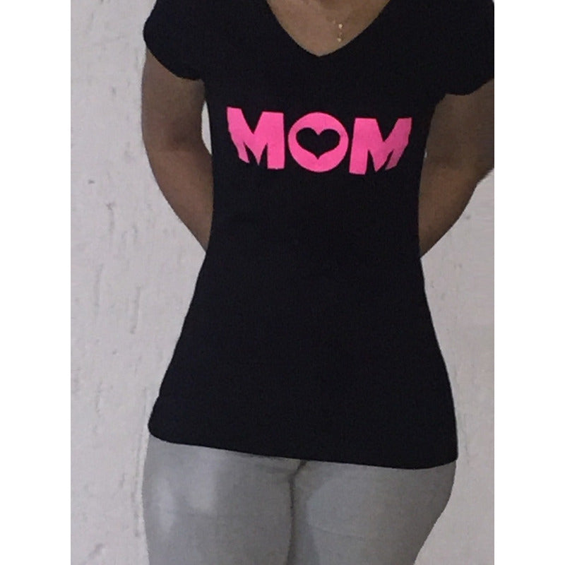 Playera Mom Dia De Las Madres Personalizada
