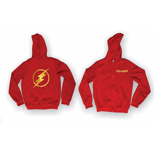 The Flash Chamarra \ Sudadera  Dorado Liga De La Justcia