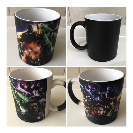 Avengers Taza Magica Infinity War Multicolor Modelo 2