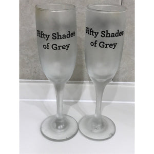 Set De 2 Copas Fifty Shades Of Grey Christian Y Anastacia