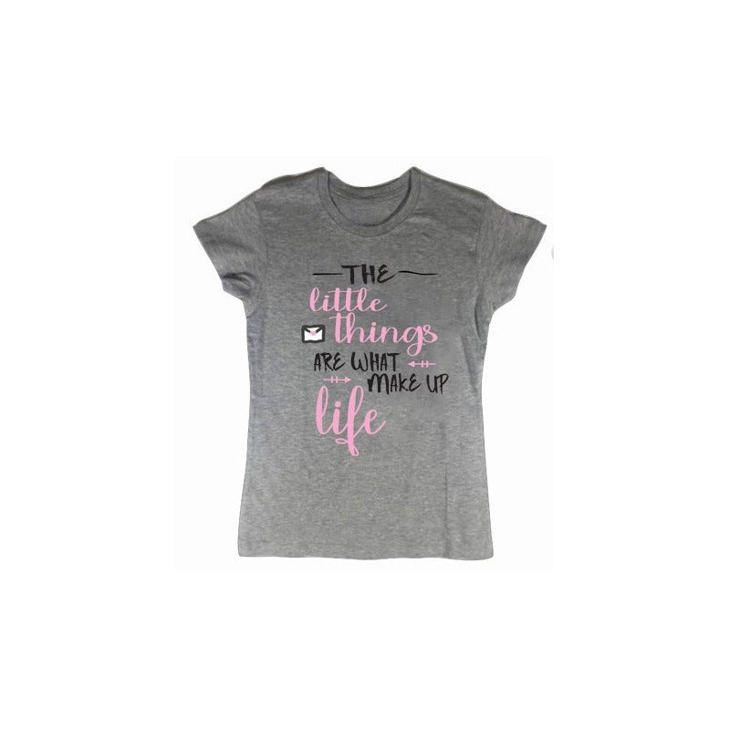 Playera To All The Boys I´ve Loved Before Modelo 2 Gris