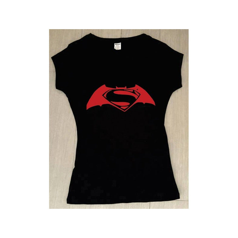 Playera Heroes Batman Superman Flash Linterna Verde Comics