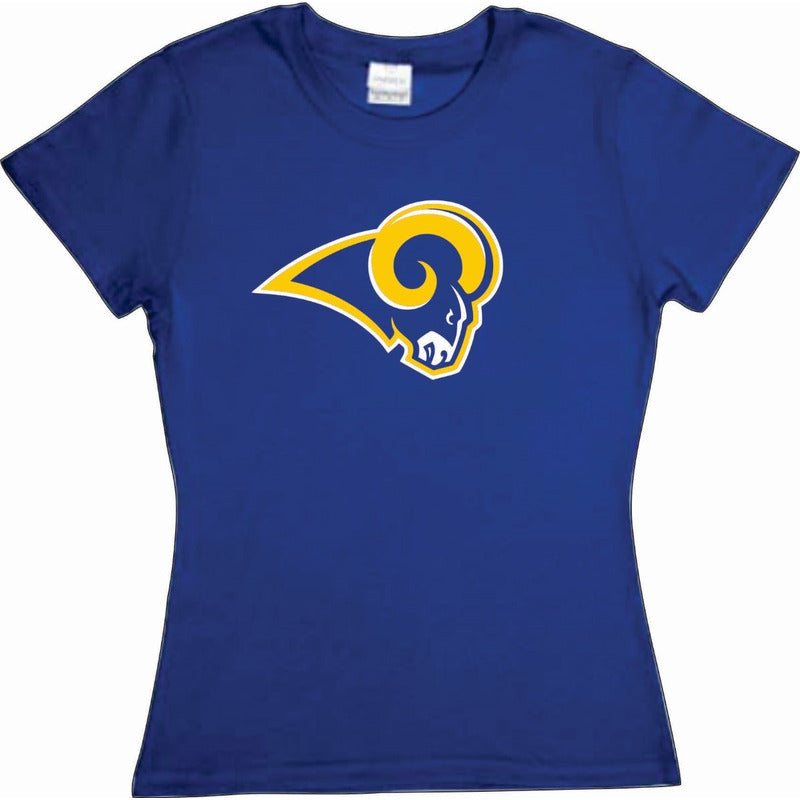 Playera Rams Dama Tipo Nfl Los Angeles Rey 1