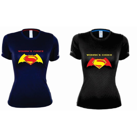 Pkt 2 Playeras Batman Vs Superman Dry Fit Gym