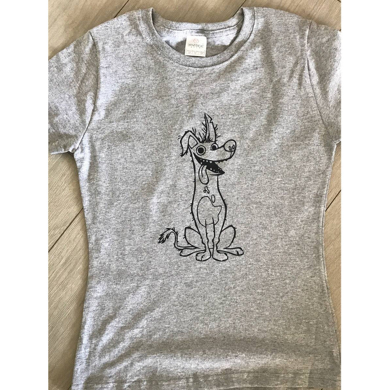 Coco Disney Playera Dante Corte Dama Gris