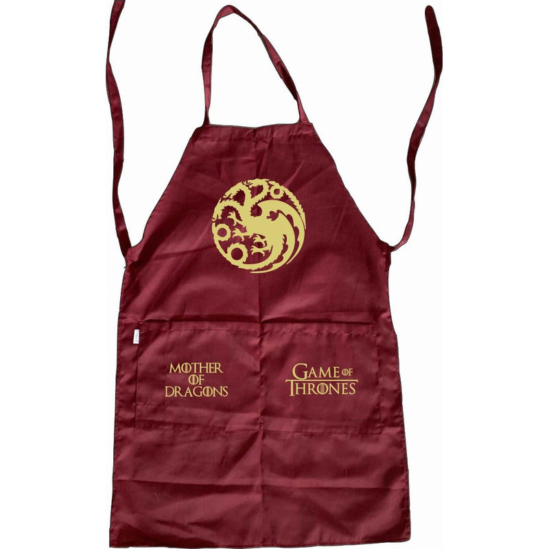 Mother Of Dragons Delantal Mandil Game Of Thrones Targaryen