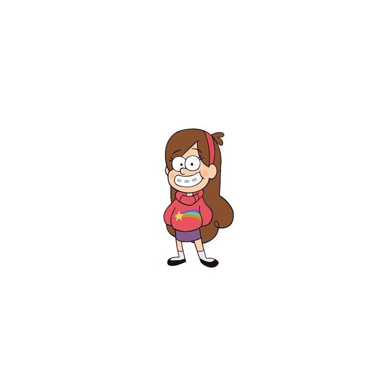 Pkt Gravity Falls Playera Y Sudadera Mabel Arcoiris Cosplay