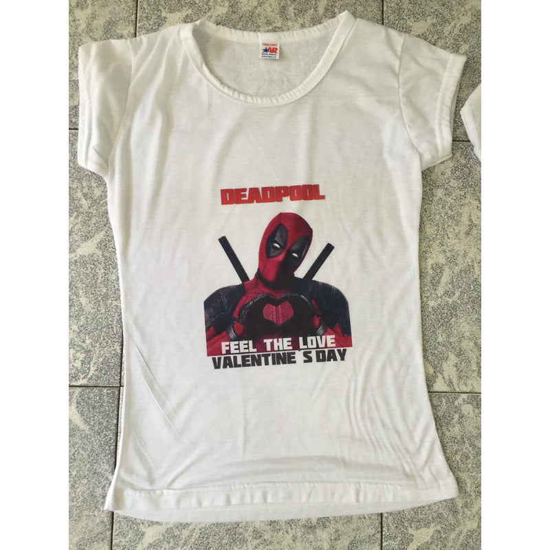 Playeras I Love Deadpool Dama Varios Modelos