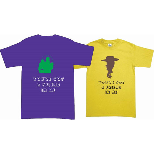 Pkt Playeras Toy Story Amistad  Woody Buzz San Valentin