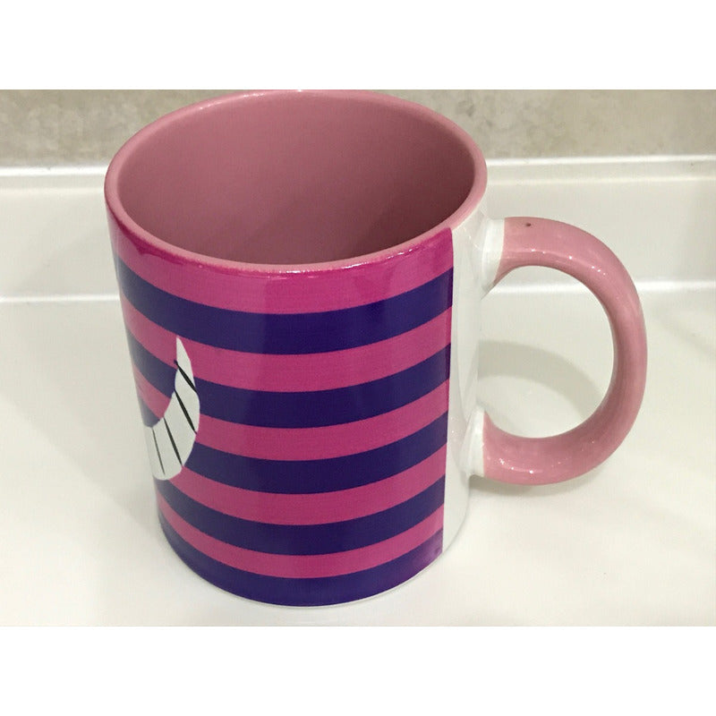 Pkt 2 Tazas Gato Chesire Alicia En El Pais De Las Maravillas