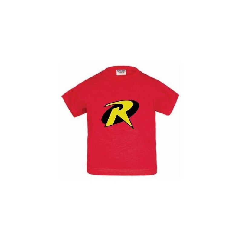 Pkt 2 Playeras Batman & Robin & 1 Pañalero