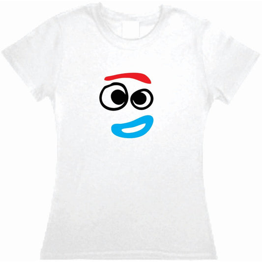 Playera Forky Dama Toy Story  Evento Adulto Modelo 1