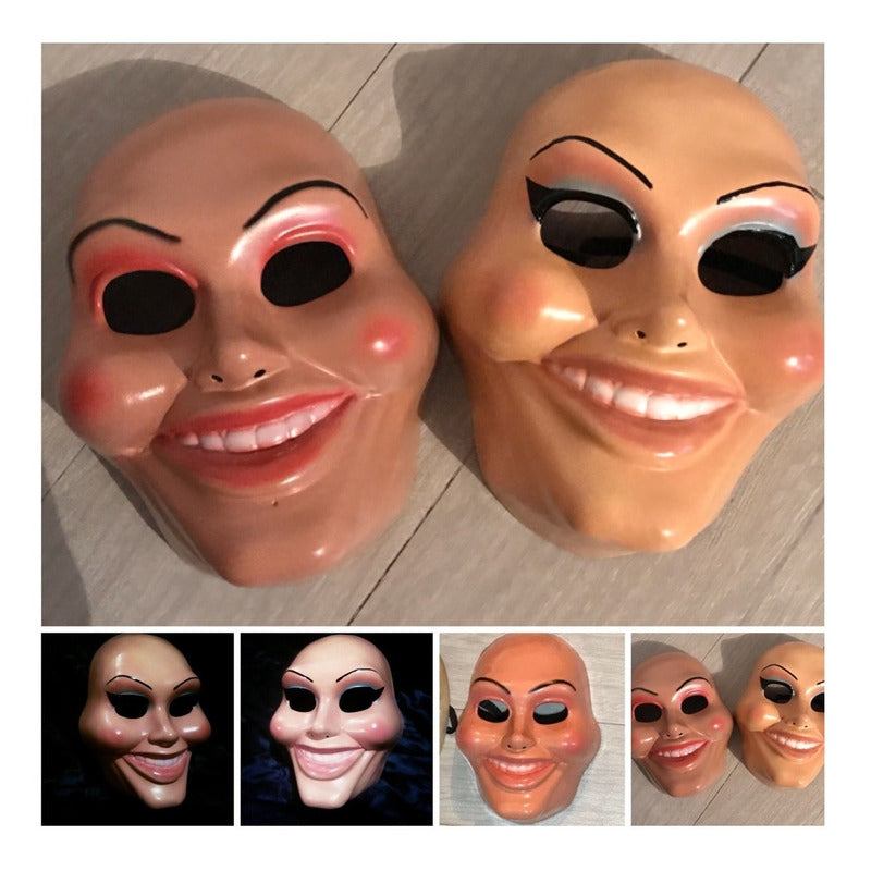 Pkt La Purga 2 Mascaras Sonriente Purge Pareja