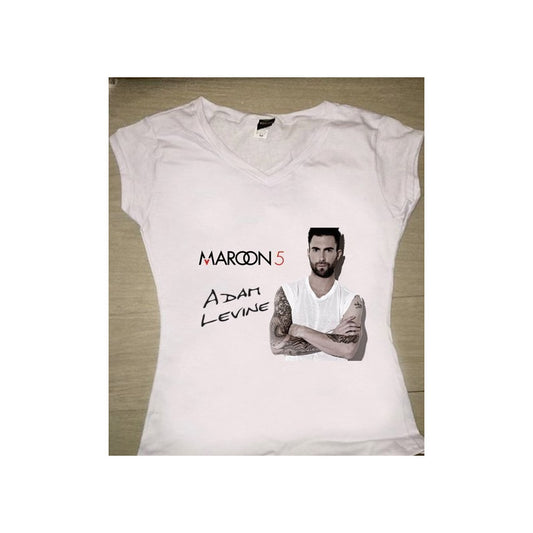 Playera Adam Levine Maroon 5 Varios Diseños Concierto