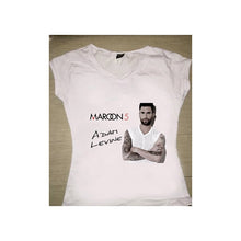 Cargar imagen en el visor de la galería, Playera Adam Levine Maroon 5 Varios Diseños Concierto Mexico
