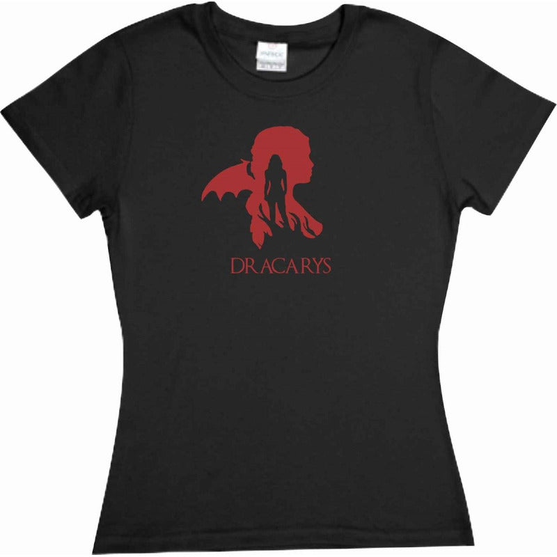 Playera Game Of Thrones Dracarys Targaryen Dama Daynerys Md4