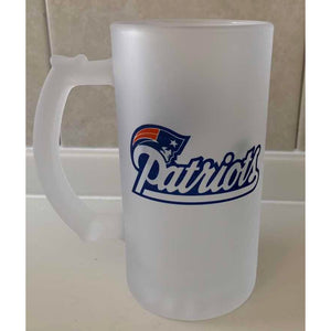 Tarro De Cerveza Patriotas Pats New England Tipo Súper Bowl