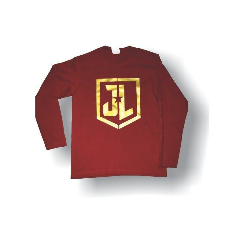 Playera Justice League Liga De La Justicia Logo 1