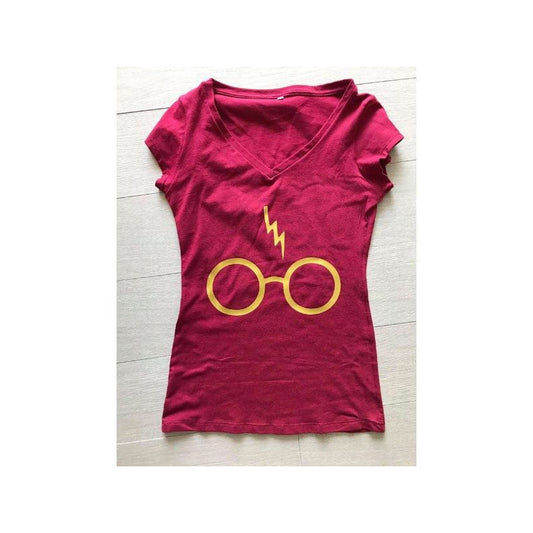 Pkt 2 Playeras Harry Potter Y Wonder Woman