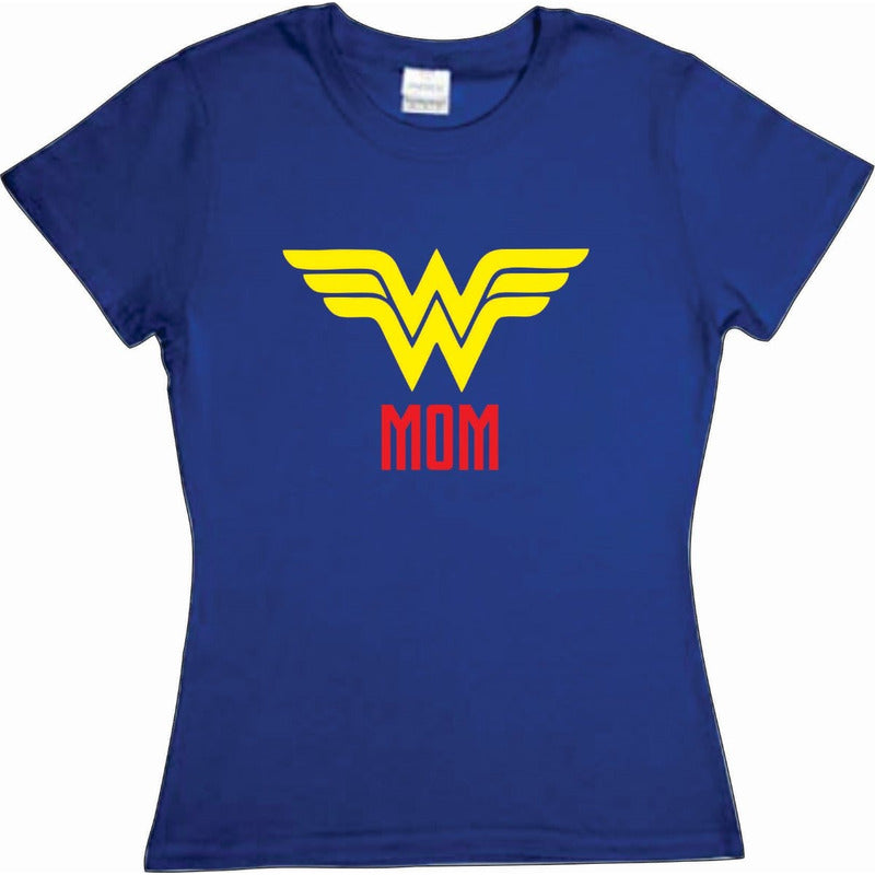 Playera Wonder Mom Mujer Maravilla Dia De Las Madres