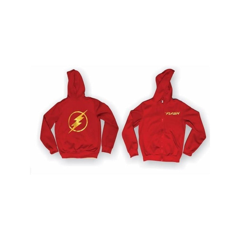 Sudadera The Flash Dc Comics Con Gorro