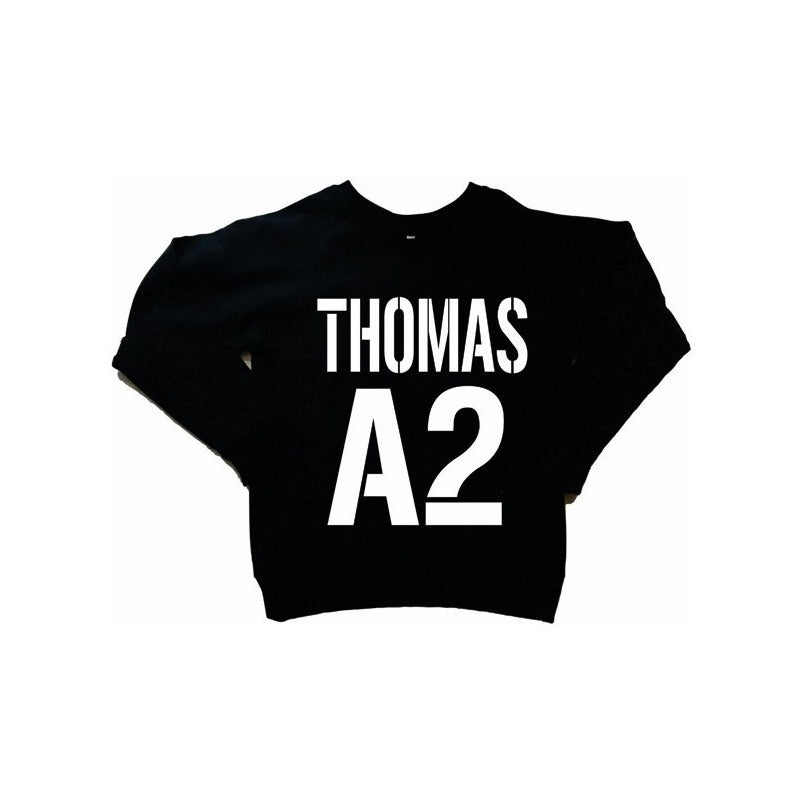 Maze Runner Sudadera Cuello Redondo Basica Thomas Newt Minho