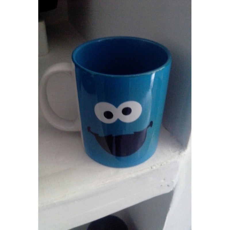 Taza Come Galletas Plaza Sesamo Sesame Street