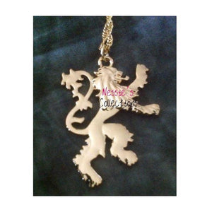 Games Of Thrones Collar Escudo Casa Lannister Doble Vista