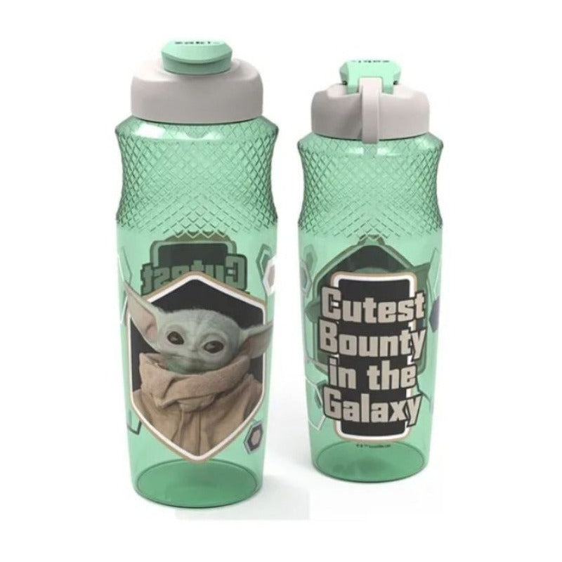 Botella De Agua Baby Yoda Grogu Mandalorian Star Wars