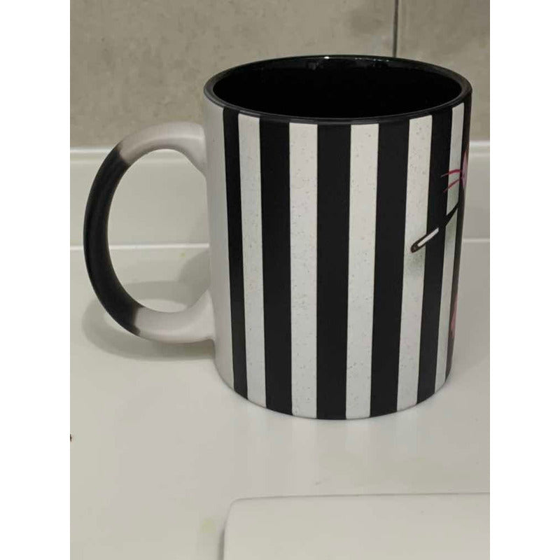 Taza Pantera Rosa Mágica Térmica Md Bck