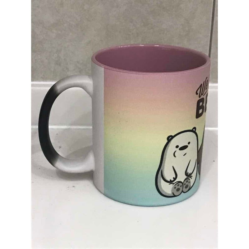 Taza Mágica Osos Escandalosos Térmica Mod1 We Bare Bears