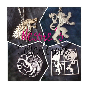 Games Of Thrones Collar Escudo Casa Lannister Doble Vista