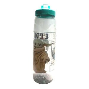 Botella De Agua Baby Yoda Grogu Mandalorian Star Wars Md2