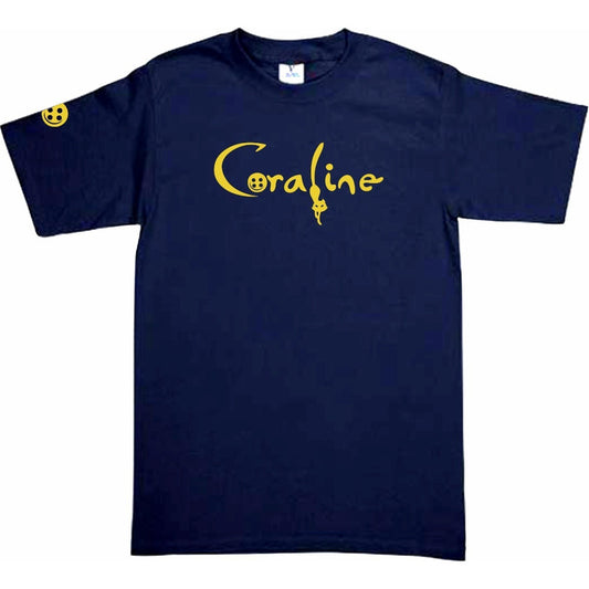 Playera Coraline Unisex Infantil Marino