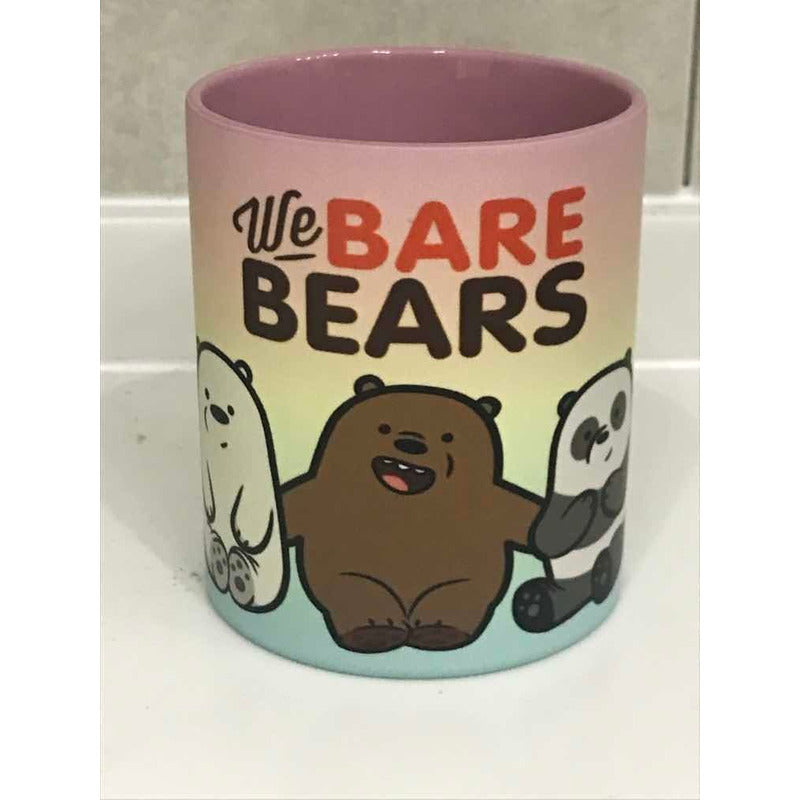 Taza Mágica Osos Escandalosos Térmica Mod1 We Bare Bears
