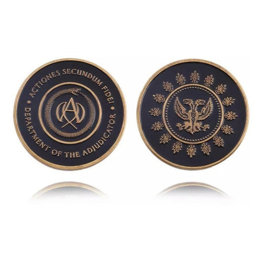 John Wick Moneda Prop Hotel Continental Mod2 Cosplay Disfraz