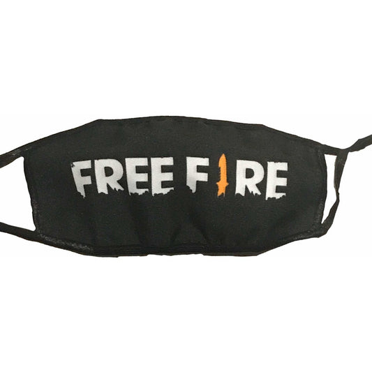 Cubrebocas Free Fire Tapa Bocas Tela Lavable Reutilizable