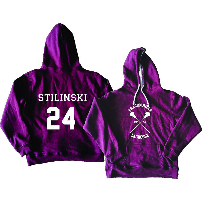 Sudadera Teen Wolf Logo Lacrosse Stilinski Mccall Dunbar