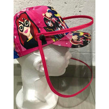 Cargar imagen en el visor de la galería, Gorra Dc Súper Héroe Girls Cubrebocas Protector Facial Niña
