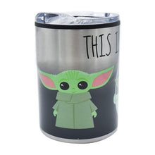 Cargar imagen en el visor de la galería, Baby Yoda Termo Mandalorian The Child Grogu Star Wars Acero
