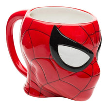 Cargar imagen en el visor de la galería, Taza Spiderman 3d Avengers Hombre Araña Marvel Cafe Tarro
