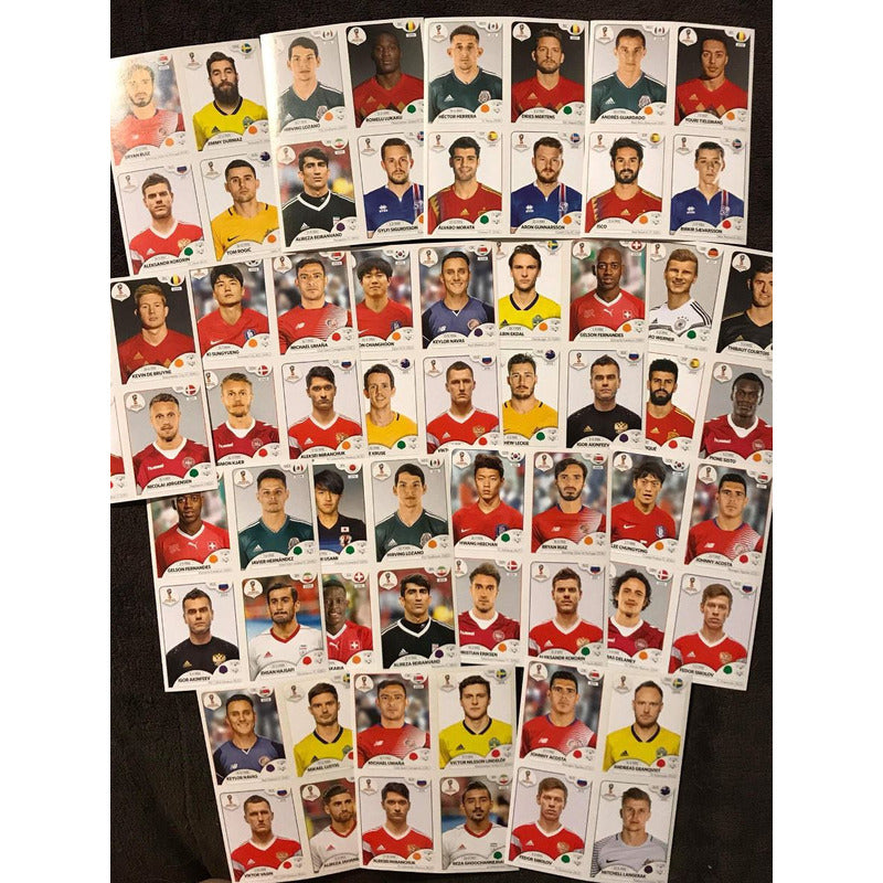 Estampas Panini Album Mundial Rusia 2018 Suelta