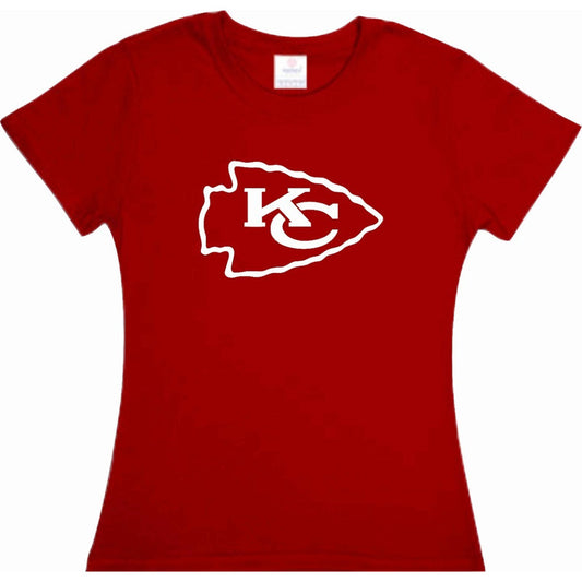 Kansas City Chiefs Playera Dama Rojo Nfl