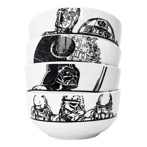 Vajilla Star Wars 12 Pzs Porcelana Colección Vader R2d2 C3po