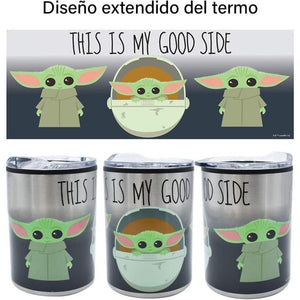 Baby Yoda Termo Mandalorian The Child Grogu Star Wars Acero